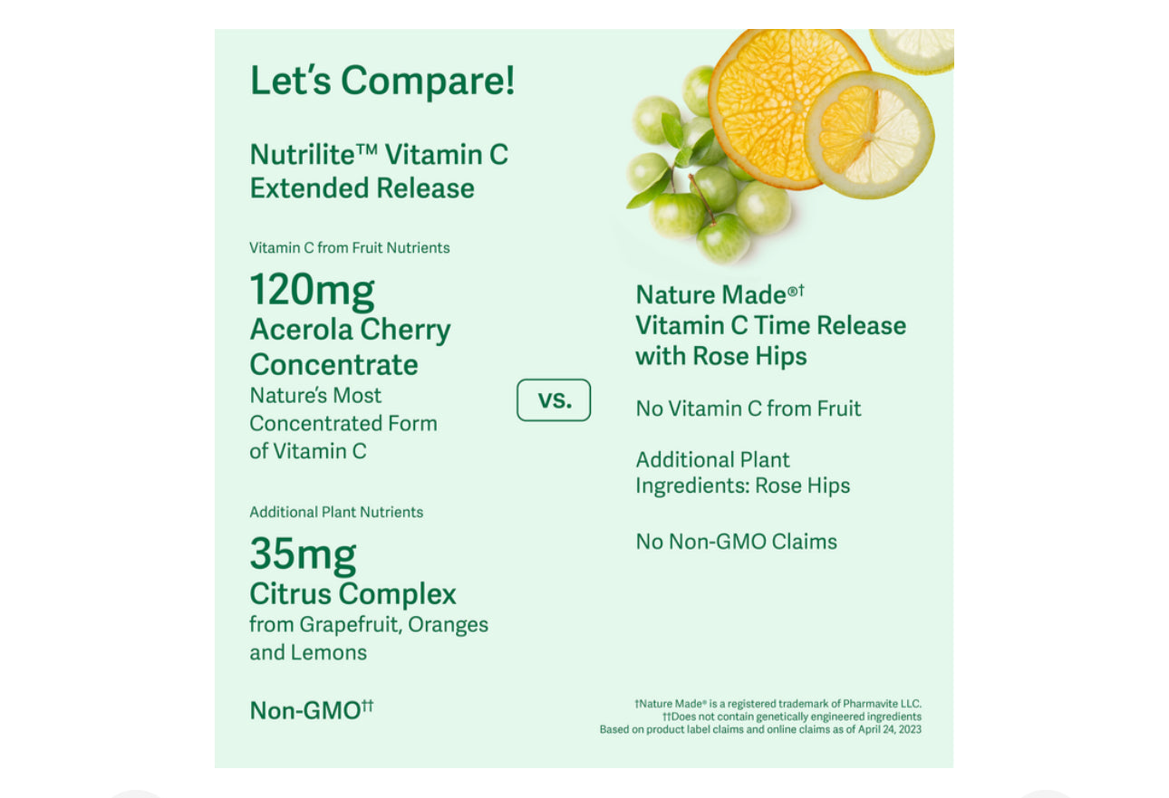 Nutrilite™ Vitamin C Extended Release - 180 Tablets