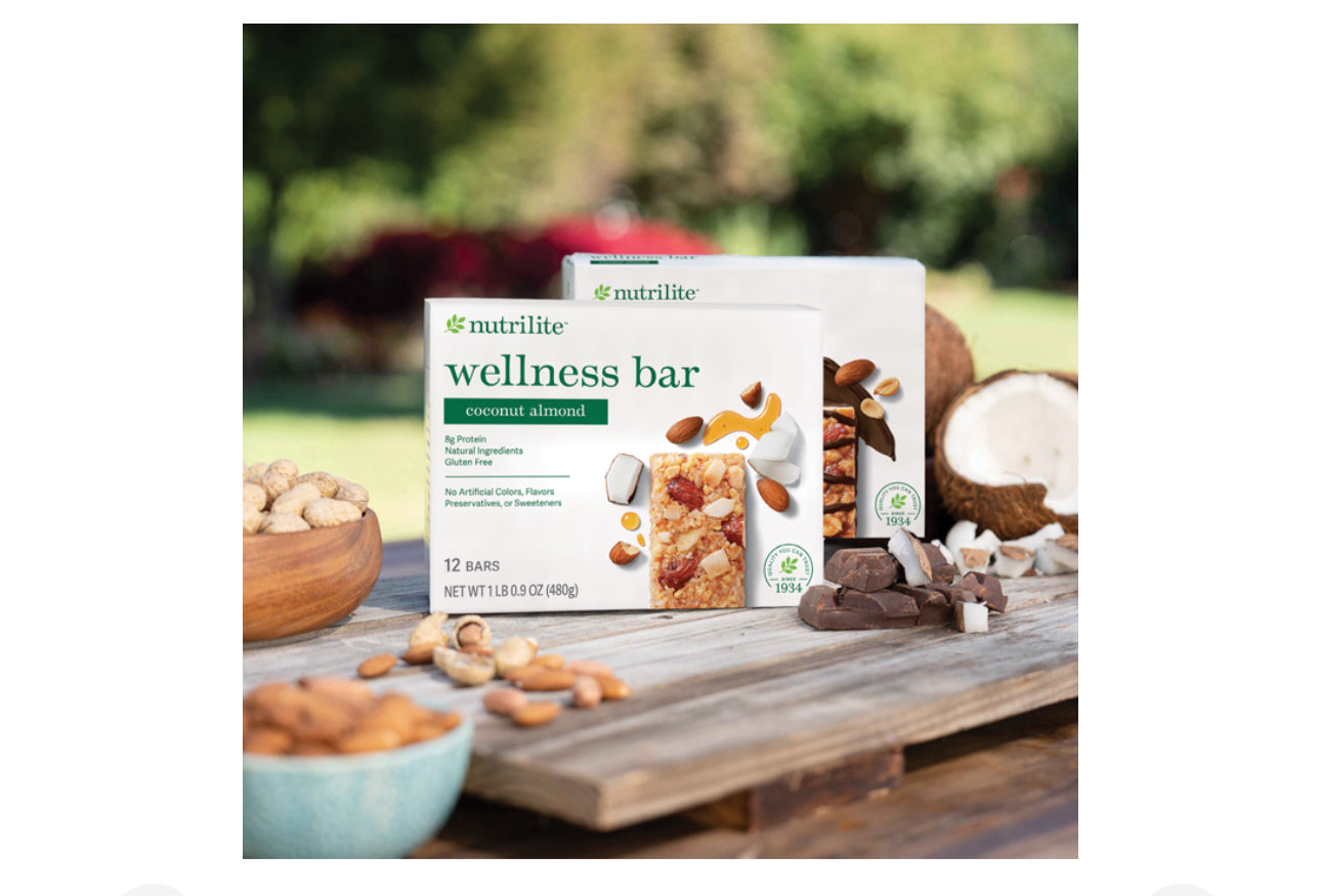 Nutrilite™ Wellness Bars - Coconut Almond - 12 Bars