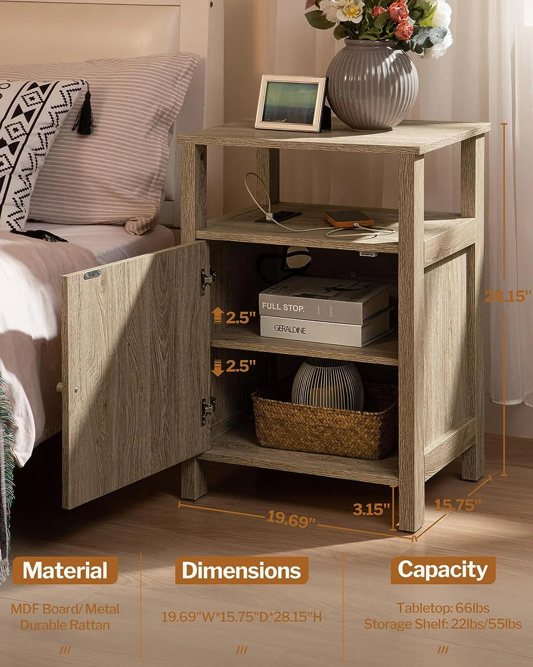 Boho Nightstand