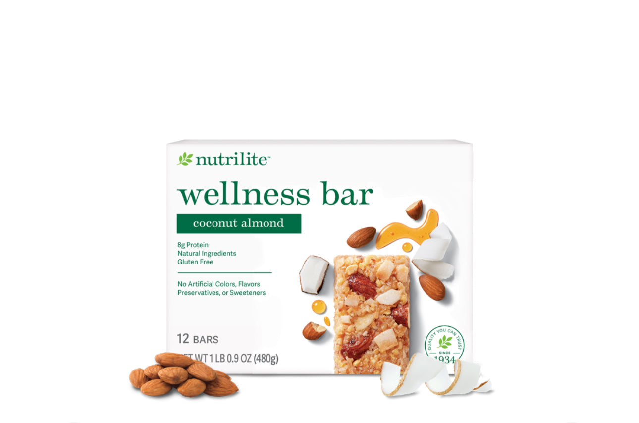 Nutrilite™ Wellness Bars - Coconut Almond - 12 Bars