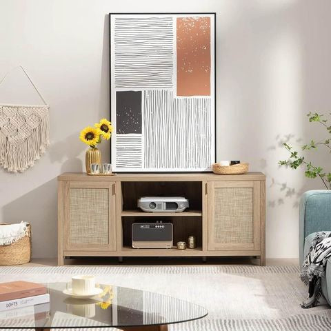 59" TV Stand with Storage