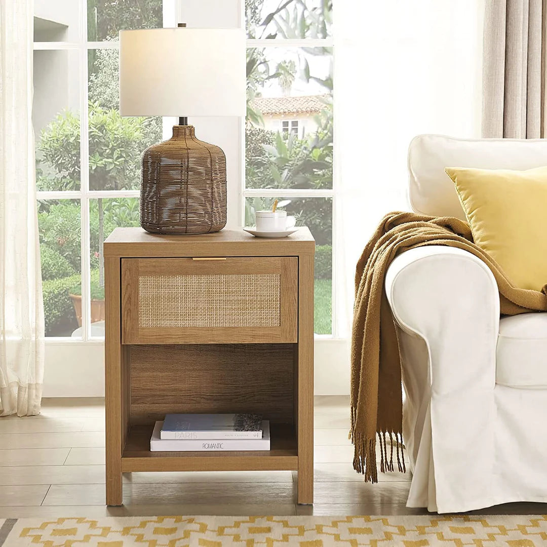 Savanna Rattan Nightstand