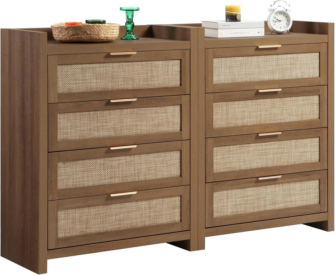 Wood Dresser - 4 Drawers