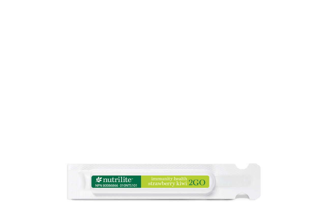 Nutrilite™ Twist Tubes 2GO™ – Immunity Health† - Strawberry Kiwi - 20 Tubes