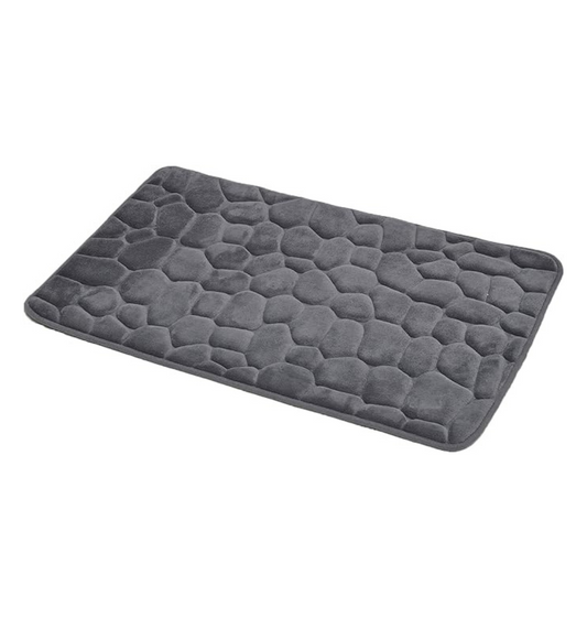 Multi-Use Memory Foam Pebble Mat for Kitchen or Bath